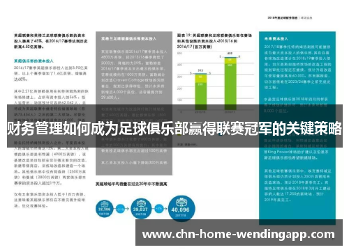 财务管理如何成为足球俱乐部赢得联赛冠军的关键策略